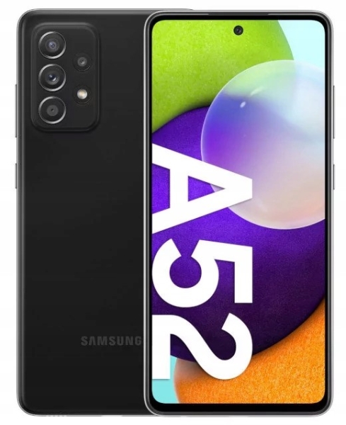 Smartphone Samsung Galaxy A52 A525F/DS Schwarz | Kleines Display Burn-in