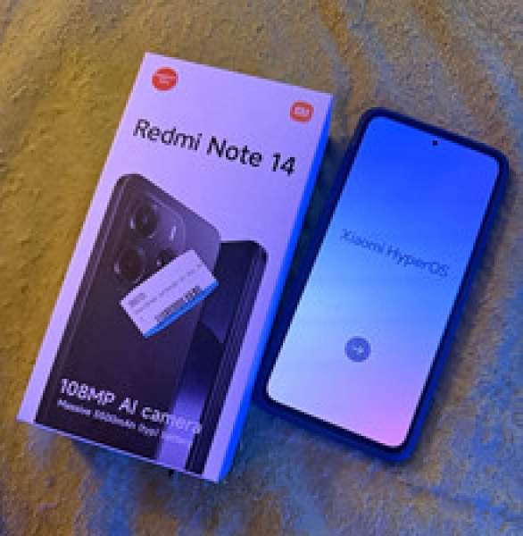 Xiaomi Redmi Note 14 Smartphone, Xiaomi HyperOS, 108MP Kamera, NFC, Slate