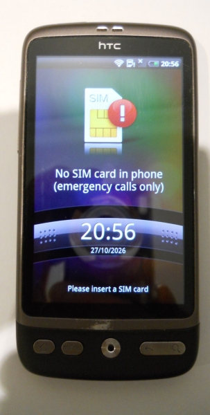 HTC Desire A8181 braun Smartphone 3,7 Zoll