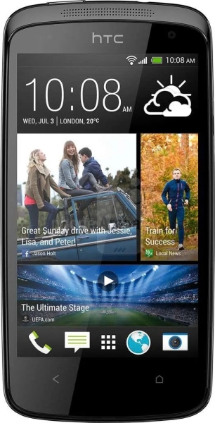 HTC Desire 500 Smartphone 4,3 Zoll Android Schwarz „gut“