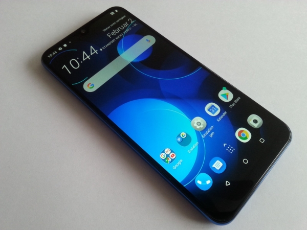HTC DESIRE 19+ SCHWARZ-BLAU 64GB NEUWERTIG DUAL SIM ANDROID SMARTPHONE 6,2″