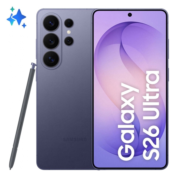 Samsung Galaxy S26 Ultra 256GB Cobalt Violet Android Smartphone